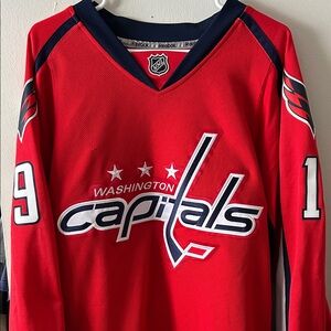 Authentic Reebok Washington Capitals Hockey Jersey